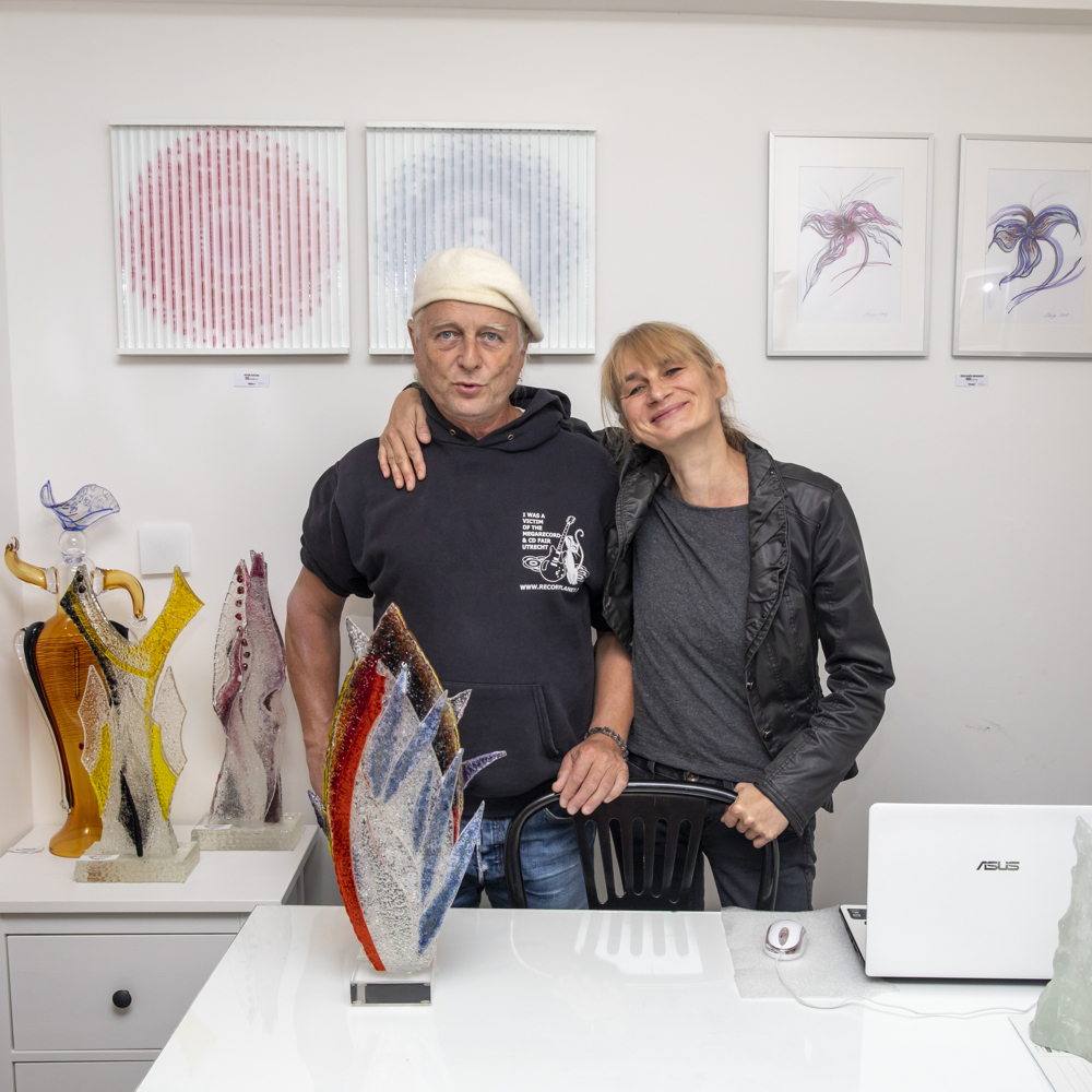 Zaiga Baiza and Robert Emeringer